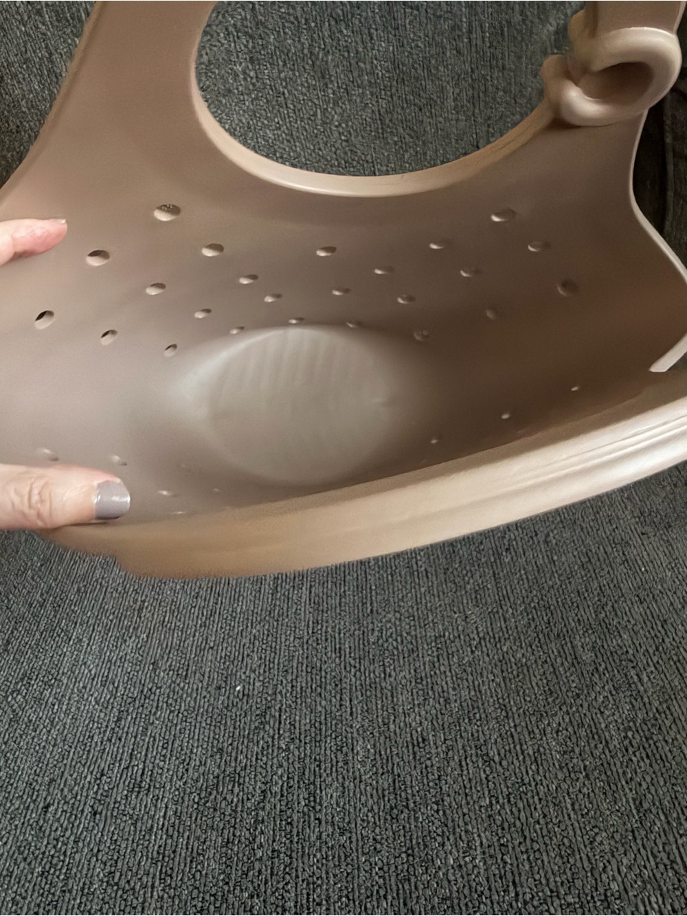 CROCS Buckle Tote in Latte - Picture 3 of 4